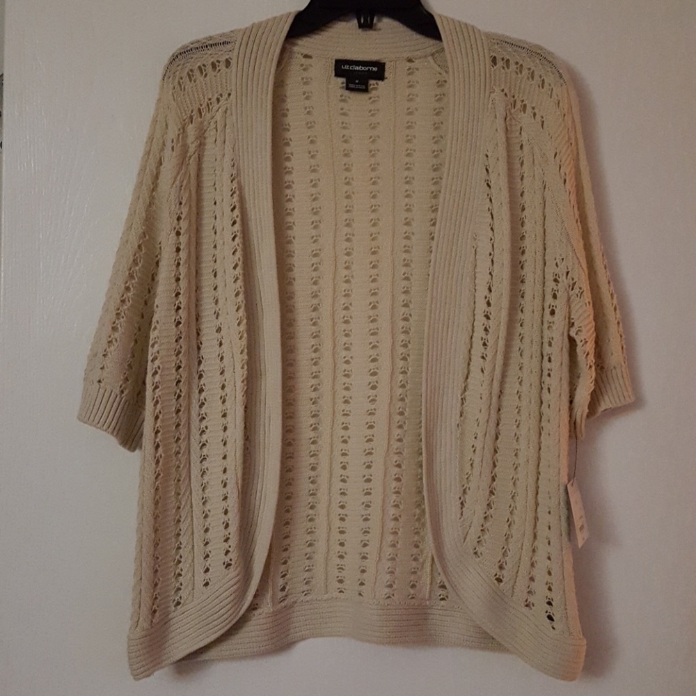 NWT Short Slevee Cardigan